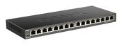 D-Link DGS-1016S Unmanaged Gigabit Ethernet (10/100/1000) Black image