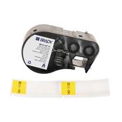 Brady M4-51-427-YL printer label Black, Yellow Self-adhesive printer label image