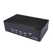 StarTech.com 4-Port Dual DisplayPort KVM Switch - 4K 60Hz image