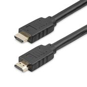 StarTech.com 30ft (10m) HDMI 2.0 Cable - 4K 60Hz Active HDMI Cable - CL2 Rated for In Wall Installation - Long Durable High Speed UHD HDMI Cable - HDR, 18Gbps - Male to Male Cord - Black image