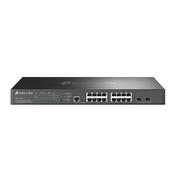 TP-Link Omada 16-Port 2.5G and 2-Port 10GE SFP+ L2+ Managed Switch with 8-Port PoE+ image