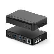 ALOGIC DUTHD laptop dock/port replicator USB 3.2 Gen 1 (3.1 Gen 1) Type-C Black image