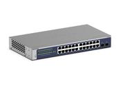 NETGEAR GS724Tv6 Managed L2+/L3 Gigabit Ethernet (10/100/1000) 1U Blue, Grey image