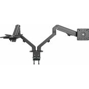 Vision VFM-DAD/4 monitor mount / stand 68.6 cm (27") Black Desk image