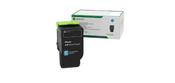 Lexmark 78C20C0 Toner-kit cyan return program, 1.4K pages for Lexmark CS 421/622/CX 522/CX 622 image