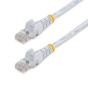 StarTech.com Cat5e Patch Cable with Snagless RJ45 Connectors - 3m, White image