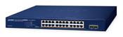 PLANET 24P Sw Gb PoE+ SFP 250W Unmanaged image
