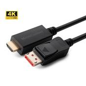 Microconnect MC-DP-HDMI-3004K video cable adapter 3 m DisplayPort Black image