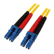 StarTech.com 4m Fiber Optic Cable - Single-Mode Duplex 9/125 LSZH Fiber Jumper Cord - LC/LC image