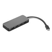 Lenovo 4X90X21427 interface hub USB 3.2 Gen 2 (3.1 Gen 2) Type-C 20000 Mbit/s Grey image