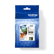 Brother LC-426VAL Ink cartridge multi pack Bk,C,M,Y 3000pg + 3x1500pg Pack=4 for Brother MFC-J 4335 image