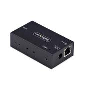 StarTech.com 1-Port Serial to Ethernet Adapter, 802.3af PoE IP Serial Device Server For Remote RS232 Devices, Wall/DIN Rail Mountable, RJ45 LAN to DB9 Serial Converter, TAA image