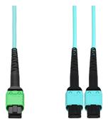 AddOn Networks ADD-AMPO-2MPO5M5OM4LZ InfiniBand/fibre optic cable 5 m MPO 2x MPO OFNG Aqua colour, Green image