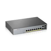 Zyxel GS1350-12HP Managed L2 Gigabit Ethernet (10/100/1000) Power over Ethernet (PoE) Grey image