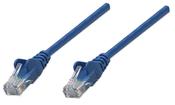 Intellinet Network Patch Cable, Cat5e, 5m, Blue, CCA, U/UTP, PVC, RJ45, Gold Plated Contacts, Snagless, Booted, Lifetime Warranty image