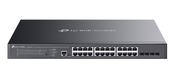 TP-Link Omada SG3428XMPP network switch Managed L2+ Gigabit Ethernet (10/100/1000) Power over Ethernet (PoE) 1U Black image