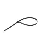 connektgear Plastic Cable Ties (High Tensile Strength) 300 x 4.8mm - Pack of 100 - Black image
