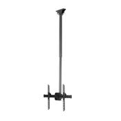 StarTech.com TV Ceiling Mount - Full-Motion Universal Hanging Single Screen Mount with Adjustable Telescopic Pole - Tilt / Swivel - VESA Bracket for 32”-75" Displays image