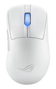 ASUS ROG Keris II Ace Wireless AimPoint White mouse Gaming Right-hand RF Wireless + Bluetooth + USB Type-A Optical 42000 DPI image