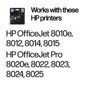 HP 3YL80AE/912 Ink cartridge black, 300 pages 8.29ml for HP OJ Pro 8010/e/8020 image