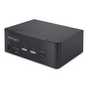 StarTech.com P2CDD143-KVM-SWITCH KVM switch Black image