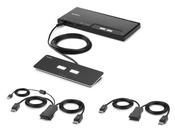 Belkin F1DN202MOD-PP-4 KVM switch Black image