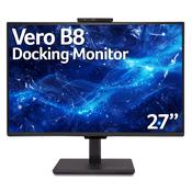 Acer B8 Vero B278UG - 27", Quad HD (2560x1440), 120Hz, 4ms, AMD Adaptive-Sync, KVM Switch, 5MP Webcam, Monitor image