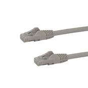 StarTech.com 5m CAT6 Ethernet Cable - Grey CAT 6 Gigabit Ethernet Wire -250MHz 100W PoE RJ45 UTP Network/Patch Cord Snagless w/Strain Relief Individually Tested image
