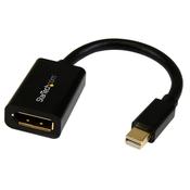 StarTech.com Mini DisplayPort to DisplayPort Adapter - 4K x 2K UHD Video - Mini DP to DP Converter - Mini DisplayPort to DisplayPort 1.2 Adapter - mDP PC/Computer to DP Monitor/Display image