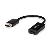 StarTech.com DisplayPort to HDMI Adapter - 4K 30Hz Active DisplayPort to HDMI Video Converter - DP to HDMI Monitor/TV/Display Cable Adapter Dongle - Ultra HD DP 1.2 to HDMI 1.4 Adapter image