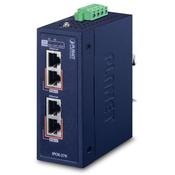 PLANET IPOE-270 network switch Power over Ethernet (PoE) Blue image