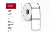 Capture CA-LB3163 printer label White