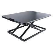 StarTech.com Standing Desk Converter for Laptop - Up to 8kg/17.6lb - Height Adjustable Laptop Riser - Table-Top Stand-Up Desk Converter for Home Office - Sit-Stand Desk Platform image