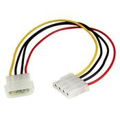 StarTech.com 12in LP4 Power Extension Cable - M/F image