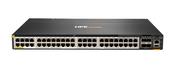 HPE Aruba Networking CX 6300M 48-port Smart Rate 1/2.5/5GbE Class 6 PoE and 4-port SFP56 Switch image
