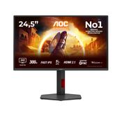 AOC G4 Q25G4SR computer monitor 62.2 cm (24.5") 2560 x 1440 pixels Quad HD LED Black, Red image
