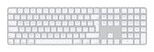 Apple Magic keyboard Universal USB + Bluetooth QWERTY English White image