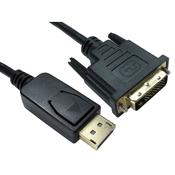 Cables Direct 2m DisplayPort (M) to DVI (M) image