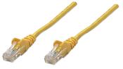 Intellinet Network Patch Cable, Cat5e, 2m, Yellow, CCA, U/UTP, PVC, RJ45, Gold Plated Contacts, Snagless, Booted, Lifetime Warranty image