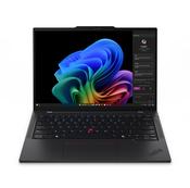 Lenovo ThinkPad T14s Gen 6 (Snapdragon) Copilot+ PC X1P-42-100 Laptop 35.6 cm (14") WUXGA 16 GB LPDDR5x-SDRAM 512 GB SSD Wi-Fi 7 (802.11be) Windows 11 Pro UK English Black image