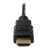 StarTech.com 2m Micro HDMI to HDMI Cable with Ethernet - 4K 30Hz Video - Durable High Speed Micro HDMI Type-D to HDMI 1.4 Adapter Cable/Converter Cord - UHD HDMI Monitors/TVs/Displays - M/M image