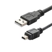 connektgear 2m USB 2 Connector Cable Type A Male to Type B Mini 5 Pin Male