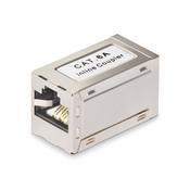 StarTech.com Shielded RJ45 Coupler, Inline Cat6a Coupler, Female to Female (F/F) T568B Pinout, Shielded Ethernet Cable Extension image