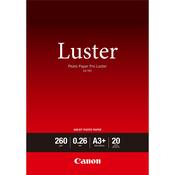 Canon LU-101 Luster Photo Paper Pro A3 Plus - 20 Sheets image