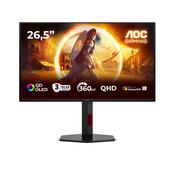 AOC G4 Q27G4SDR computer monitor 67.3 cm (26.5") 2560 x 1440 pixels Quad HD QD-OLED Black, Red image