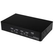 StarTech.com 4 Port USB DisplayPort KVM Switch with Audio image