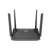 ASUS RT-AX52 wireless router Gigabit Ethernet Dual-band (2.4 GHz / 5 GHz) Black image