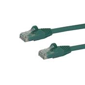 StarTech.com 2m CAT6 Ethernet Cable - Green CAT 6 Gigabit Ethernet Wire -250MHz 100W PoE RJ45 UTP Network/Patch Cord Snagless w/Strain Relief Individually Tested image