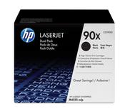 HP CE390XD/90X Toner cartridge black twin pack, 2x24K pages ISO/IEC 19752 Pack=2 for HP LaserJet M 4555/602 image