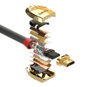 Lindy 10m Standard HDMI Cable, Gold Line image